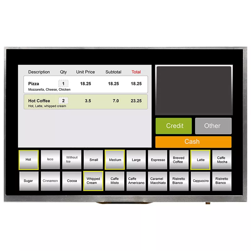 10.1 tum HD MIPI TFT -modul