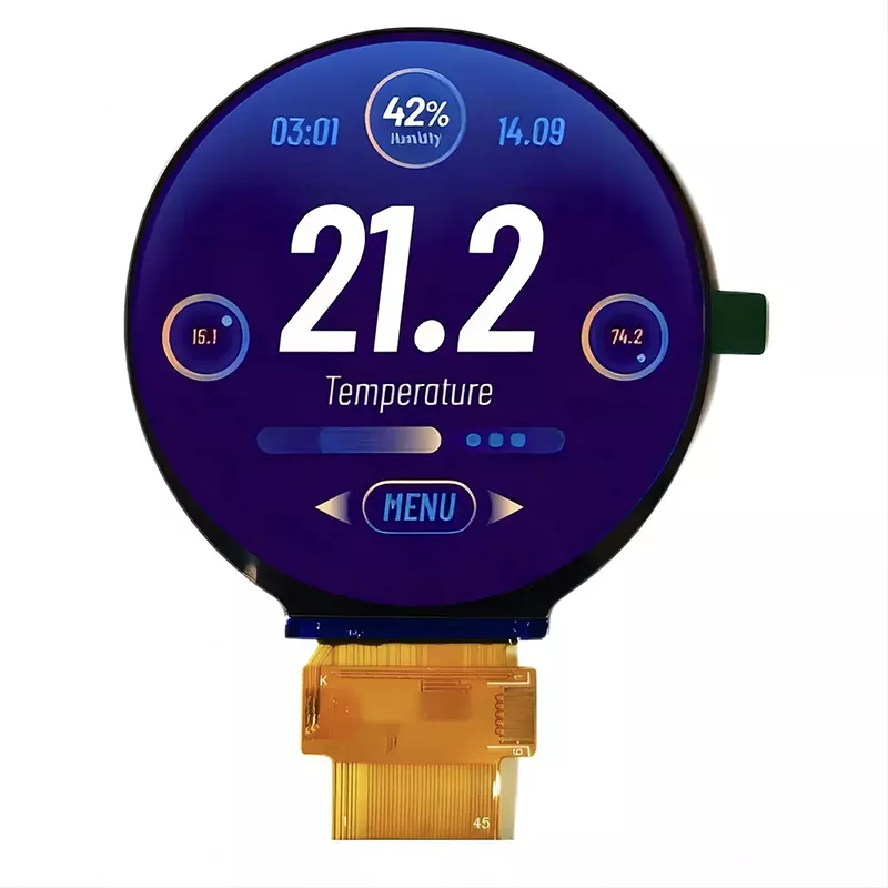 2,76 tum 480x480 rund TFT -modul
