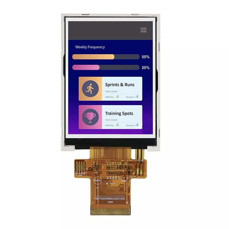 2,8 tum resistiv Touch IPS TFT -modul