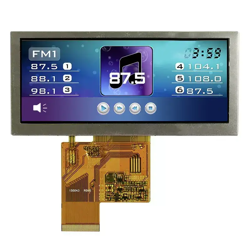 Varför är TFT-moduler av bartyp idealiska för industriella kontrollpaneler