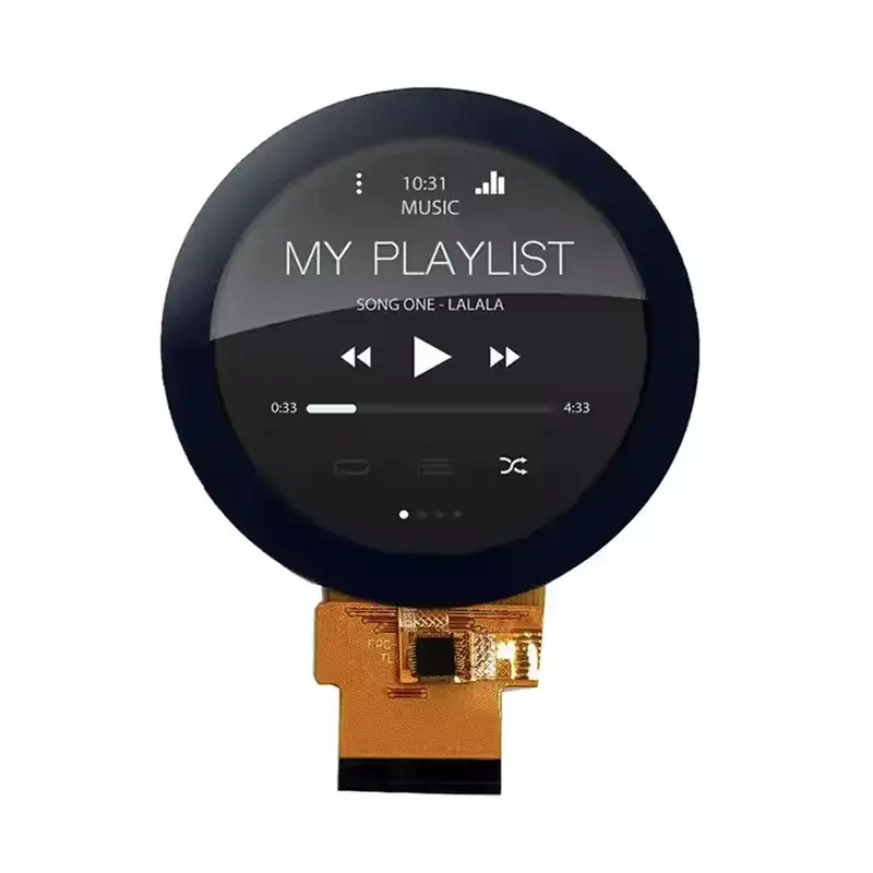 Vilka är tillämpningarna för en rund TFT LCD-modul