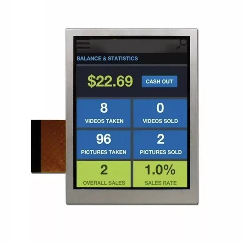 3.5 '' 480x640 TN TFT -modul
