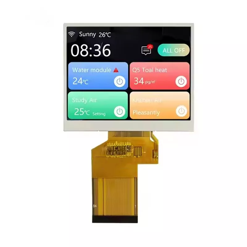 3,5 tum 320x240 solljus läsbar TFT -modul