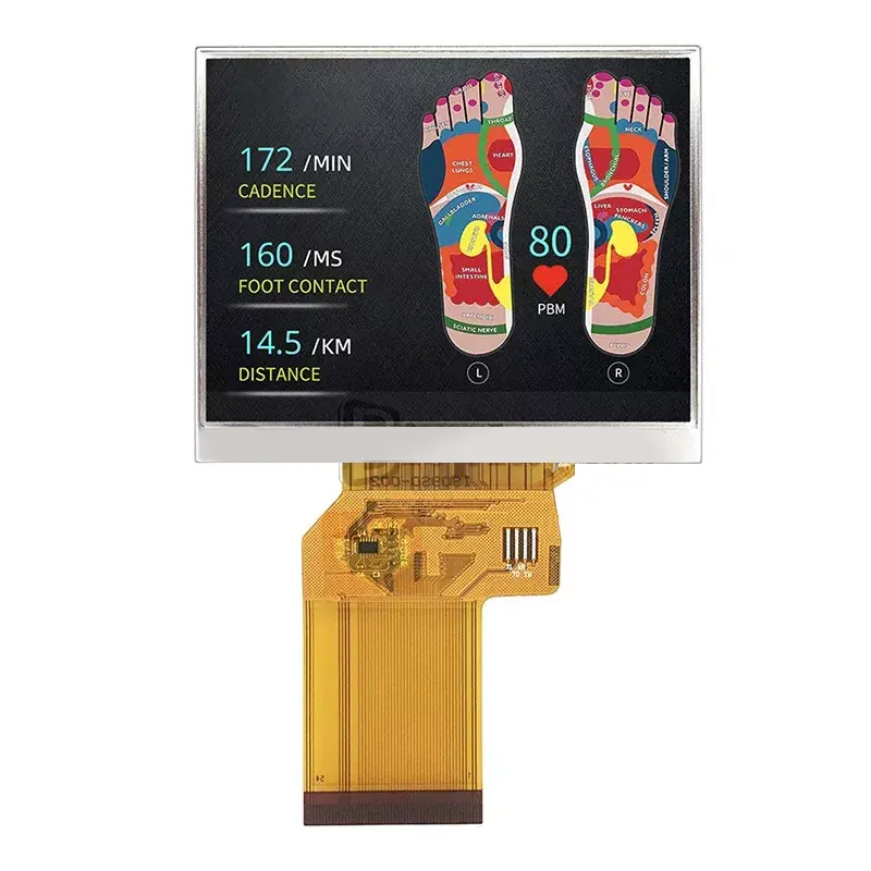 3,5 tum bred temperatur utomhus TFT -modul