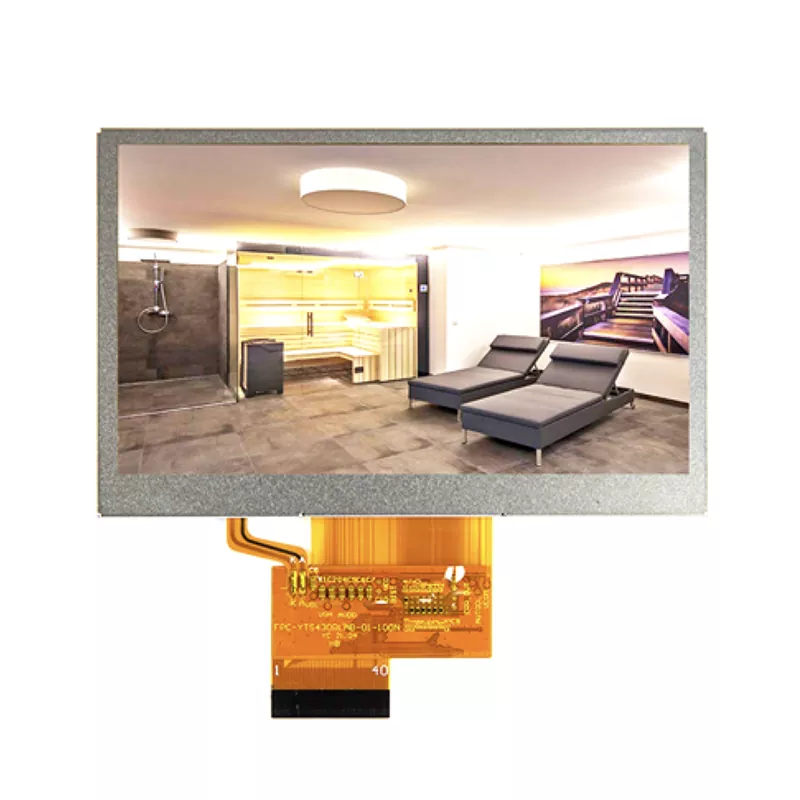 4,3 tum bred temperatur TFT LCD -modul
