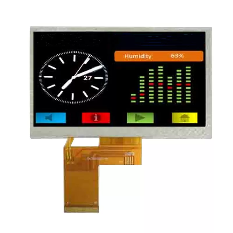 4,3 tum bred temperatur TFT -modul