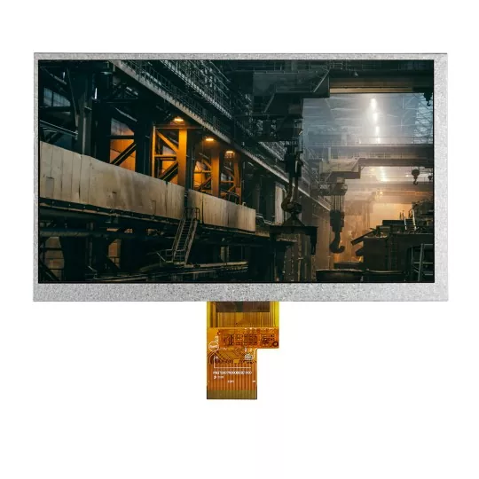 7 tum 1024 × 600 Normalt vit TFT LCD -modul