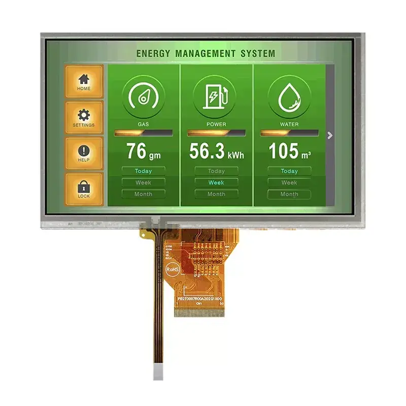 7 tum IPS resistiv Touch TFT -modul