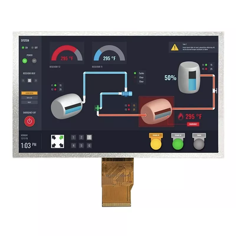 7 tum ips bred temperatur TFT -modul
