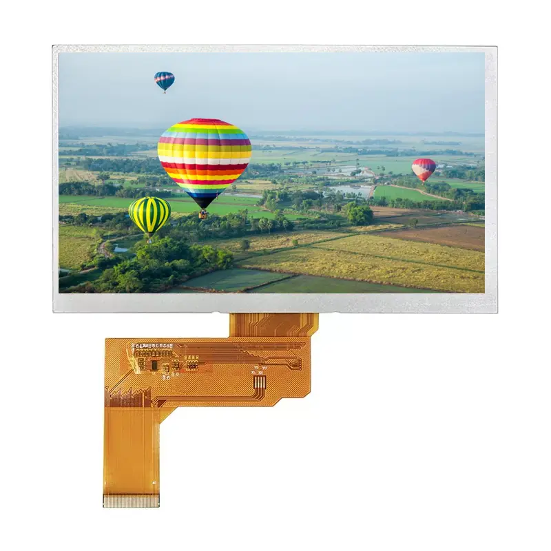 7 tum bred temperatur TFT -modul