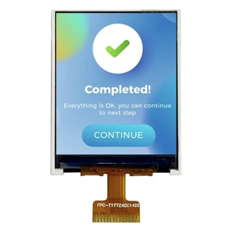 Porträtt 1,77 tum TFT LCD Display SPI 128x160 ST7735 Driver