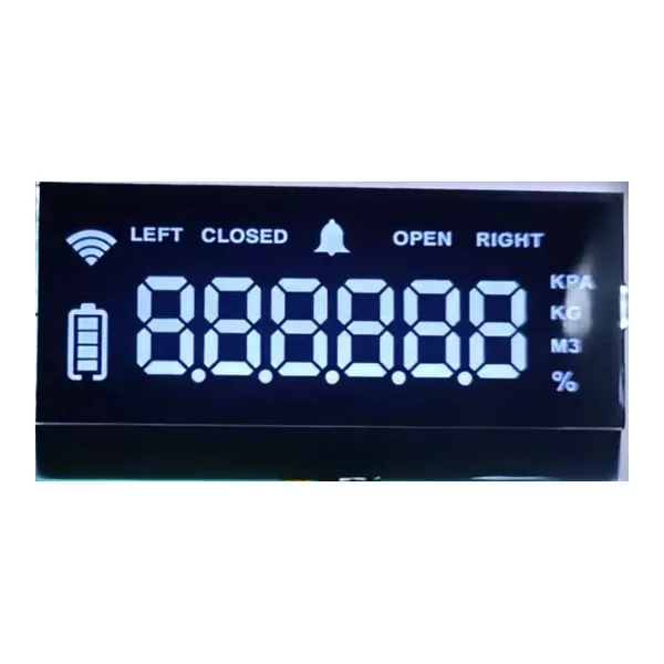 VX50472 VA -segment LCD -modul